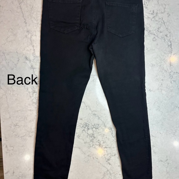 Articles of Society Jet Black High Rise Skinny Jeans Jeggings sz 32 Women’s 14 - Picture 4 of 9
